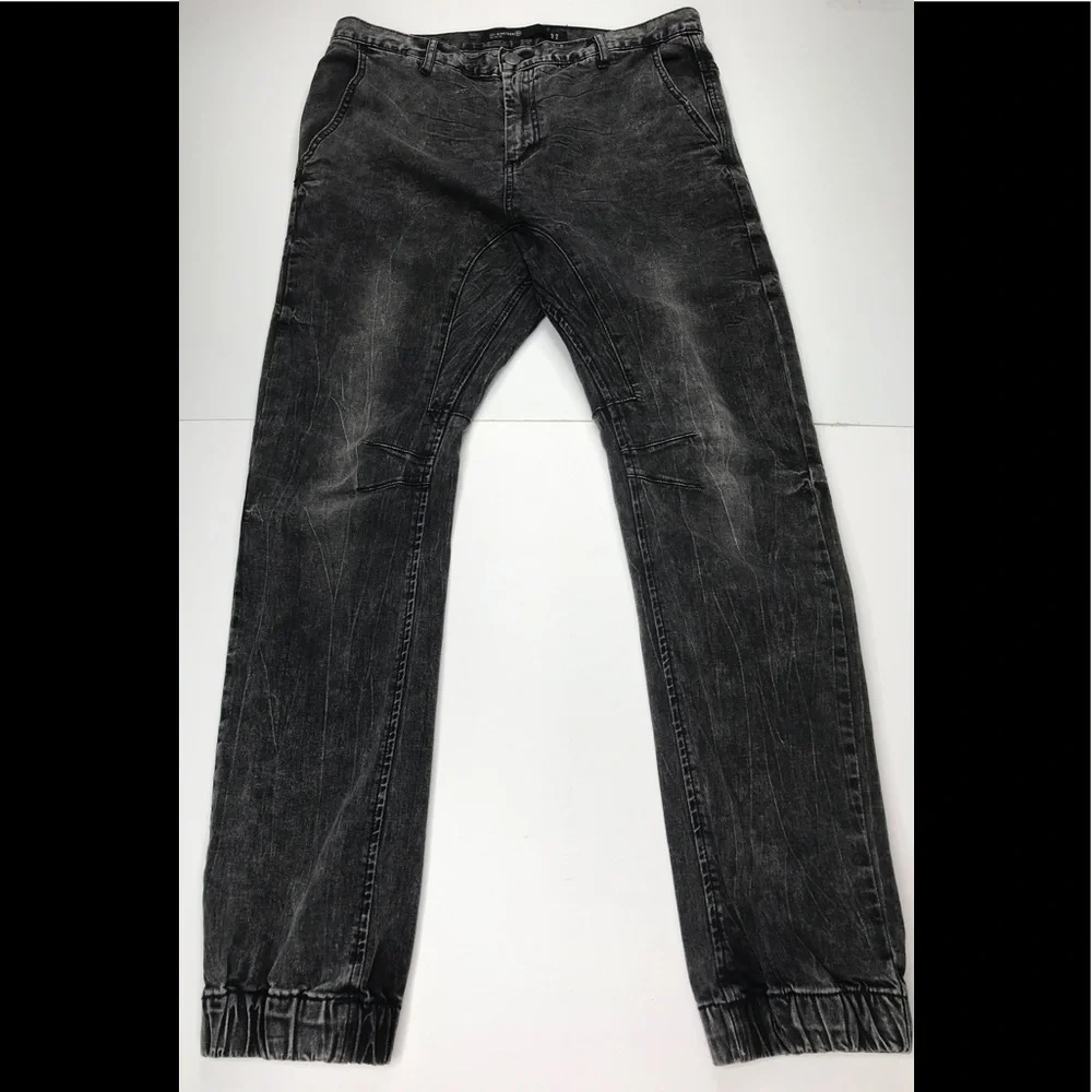 EST 19 black jean jogger with pockets 32